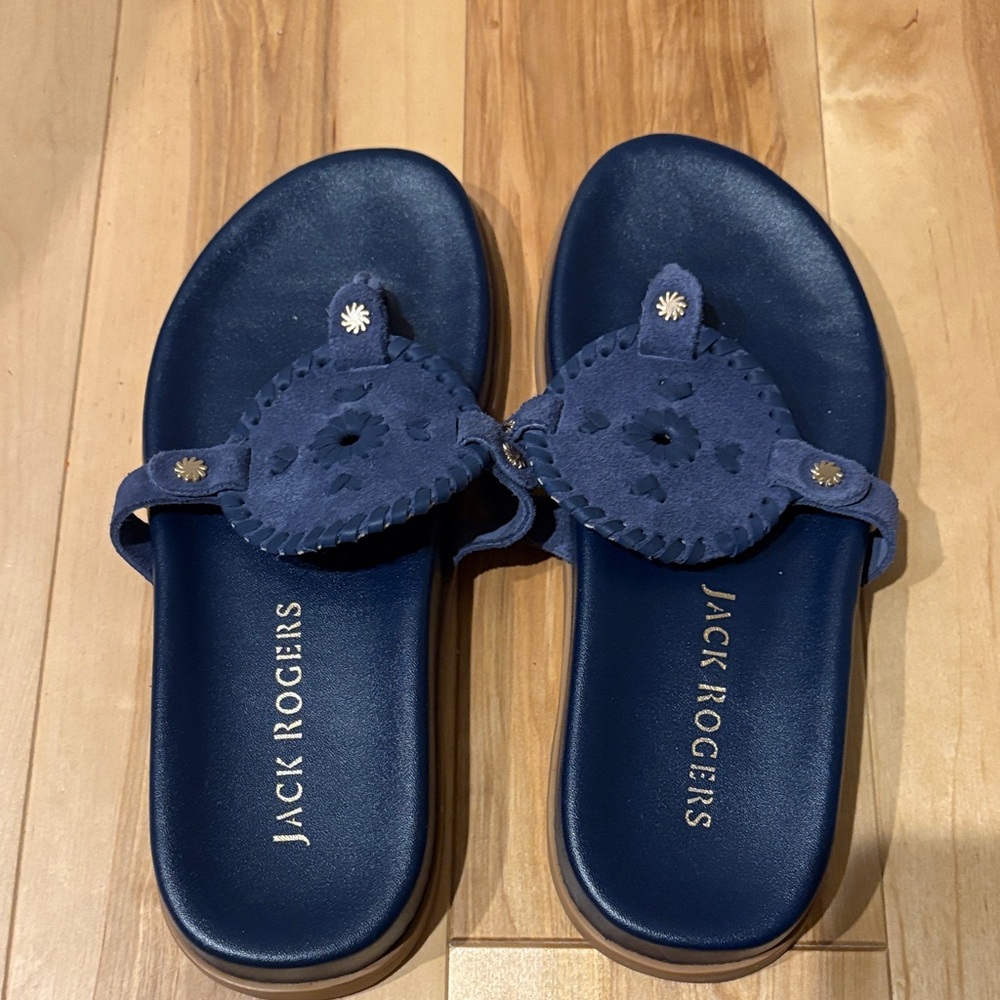 Jack Rogers Collins Sandal in Midnight